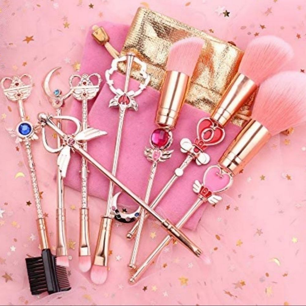Sailor Moon 8-Piece Makeup Brush Set